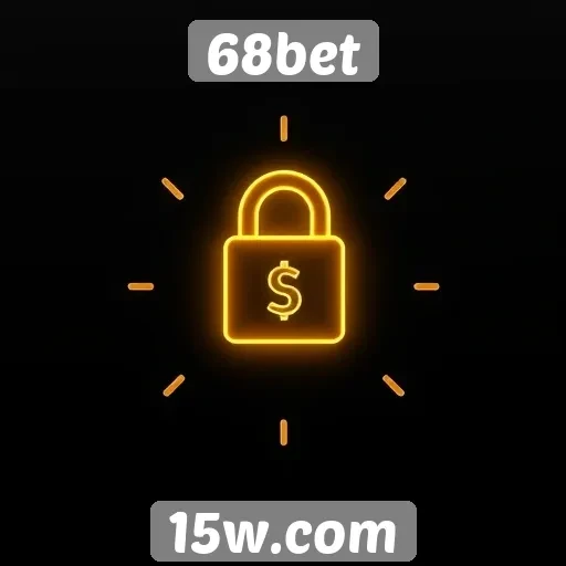 Funcionalidades de segurança no site 68bet