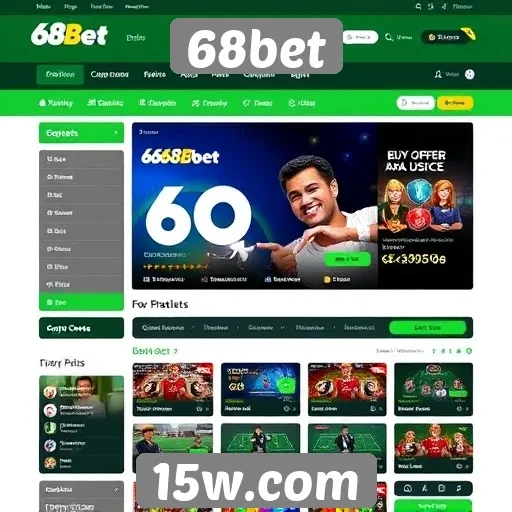 Acessibilidade e usabilidade destacam o site 68bet